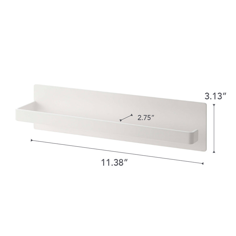 White Magnetic Steel Paper Towel Holder for Kitchen