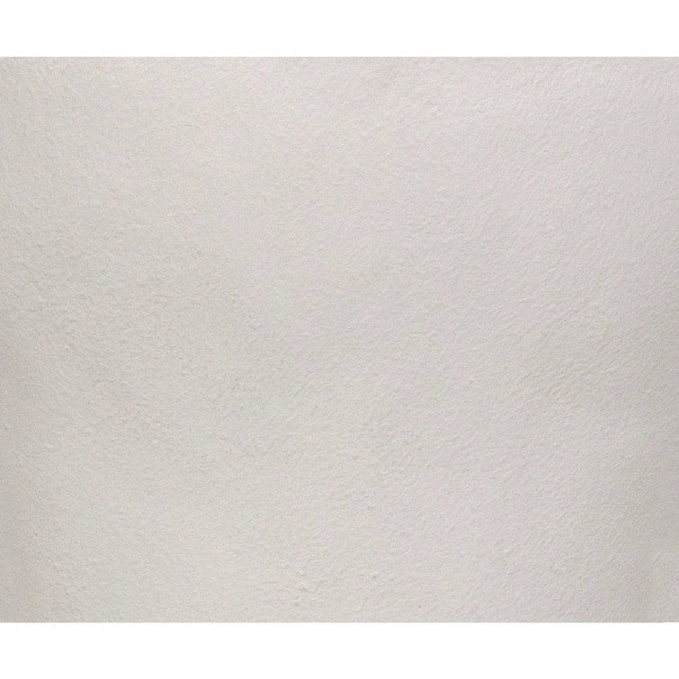 Handcrafted White Fiber Cement Decorative Floor Vase