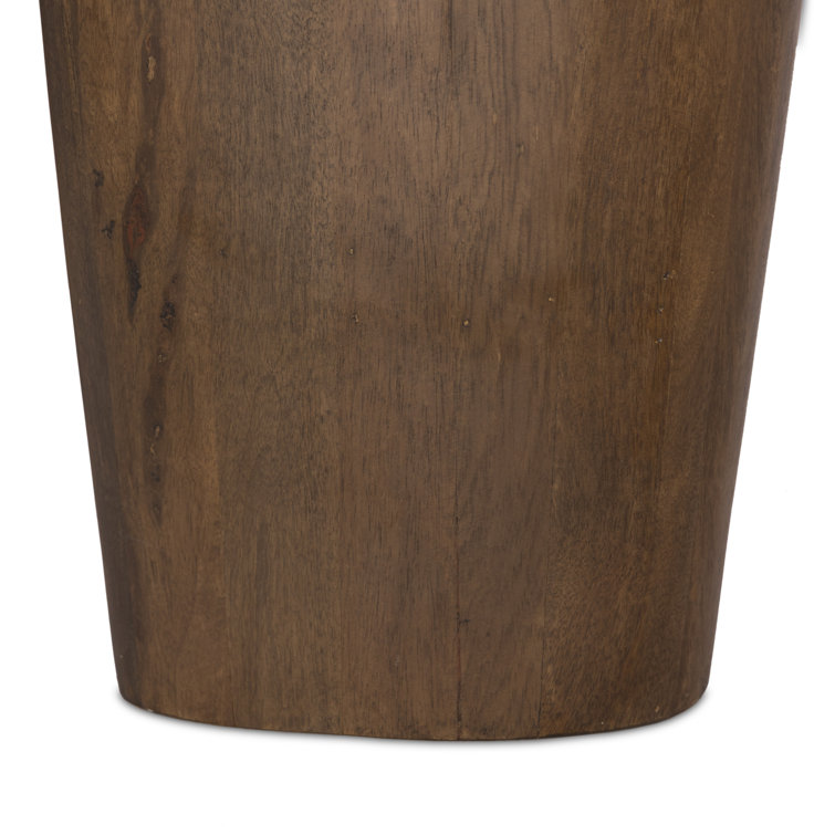 Aged Brown Solid Mango Wood Rectangular Coffee Table with Storage