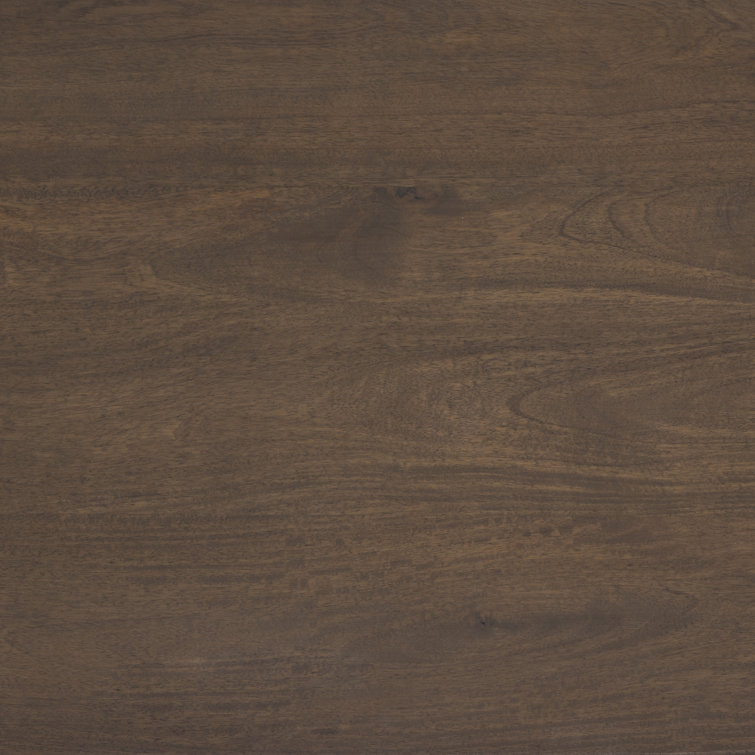 Aged Brown Solid Mango Wood Rectangular Coffee Table with Storage