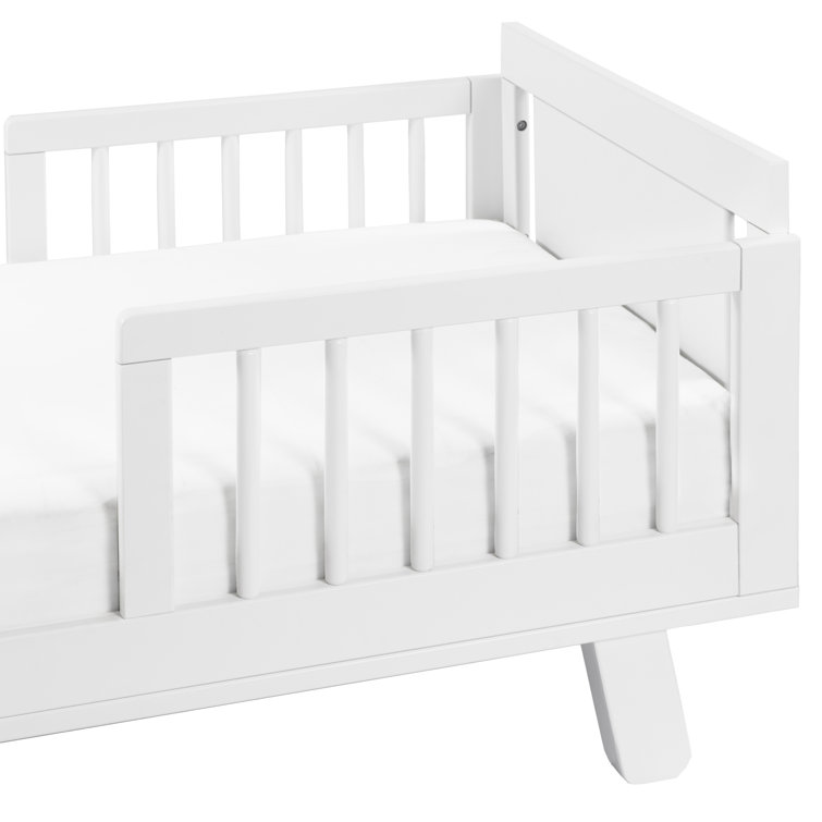 White Pinewood Junior Bed Conversion Kit for Toddler Crib