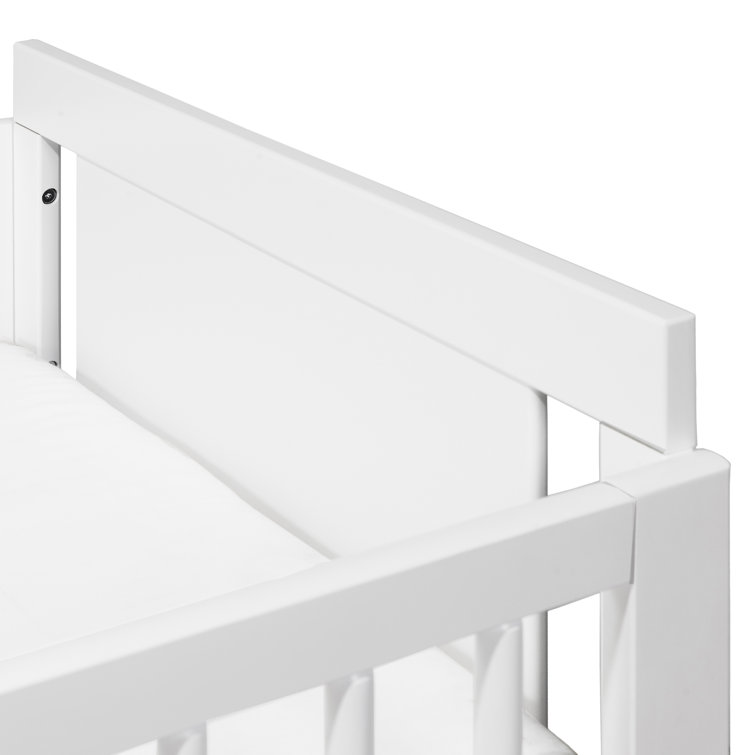 White Pinewood Junior Bed Conversion Kit for Toddler Crib