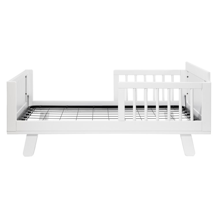 White Pinewood Junior Bed Conversion Kit for Toddler Crib