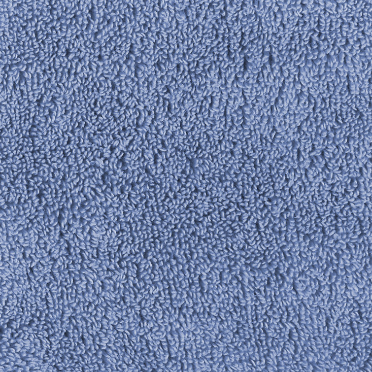 Azure Blue Cotton Bath Towel Set