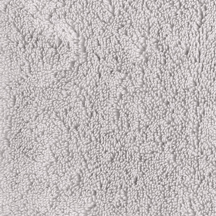 Sterling Gray Large Cotton Bath Rug