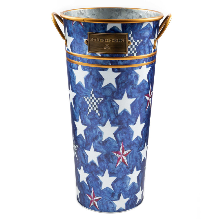 Royal Star Galvanized Metal Flower Buckets, Set of 3