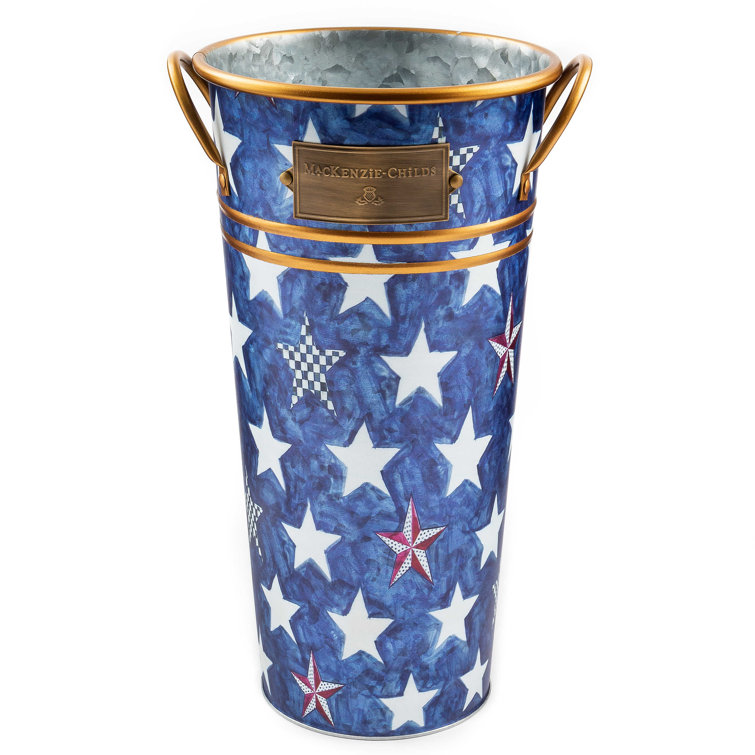 Royal Star Galvanized Metal Flower Buckets, Set of 3