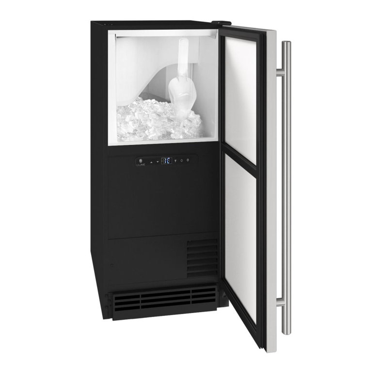 Stainless Steel 15" Undercounter Clear Ice Maker