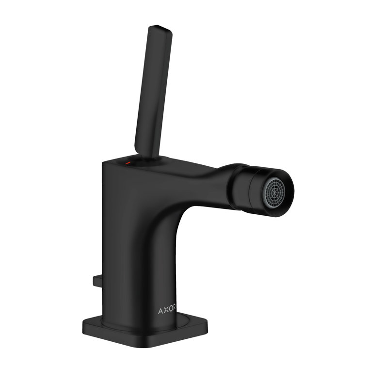 Matte Black Single-Hole Vertical Bidet Faucet