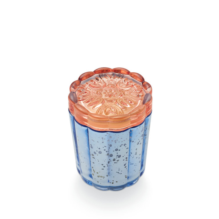 Illume Citrus Crush Flourish Pink Lavender Scented Candle