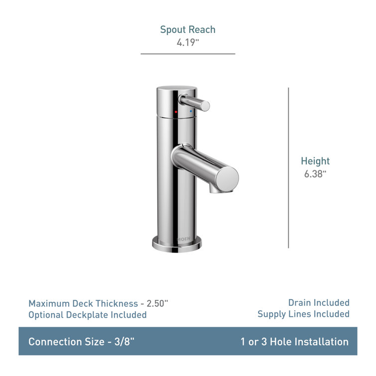 Sleek Modern 12" High-Arc Vessel Bathroom Faucet in Brushed Nickel