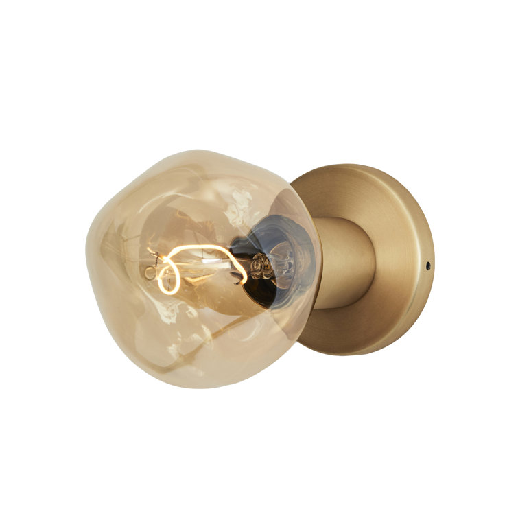 Elegant Brass Tala Voronoi I Dimmable Wall Sconce