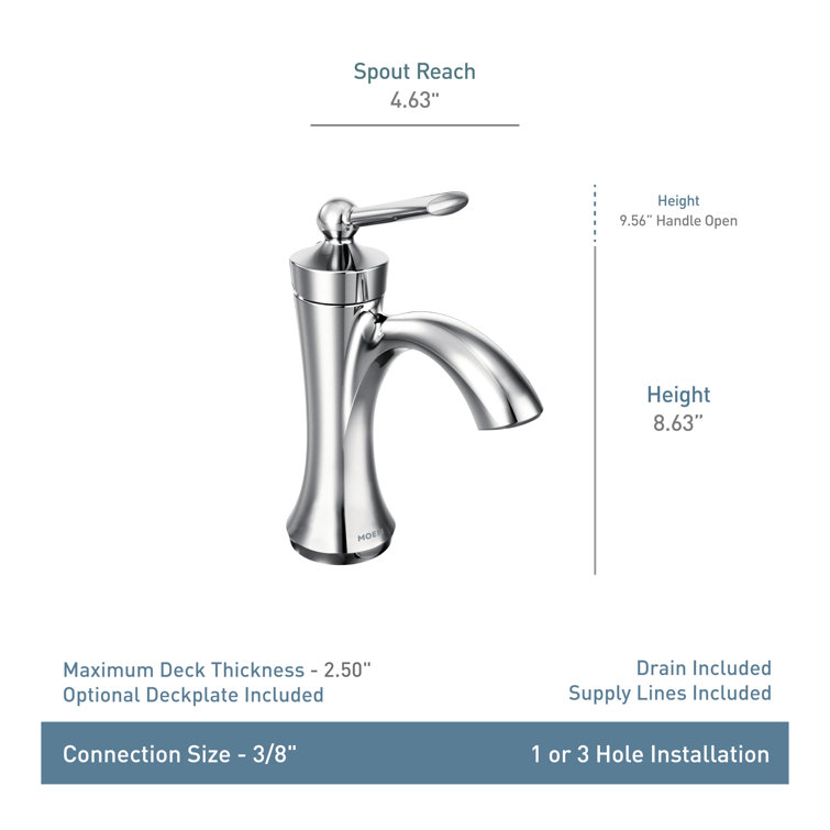 Elegant Distressed Bronze Single Hole Traditional Bathroom Faucet