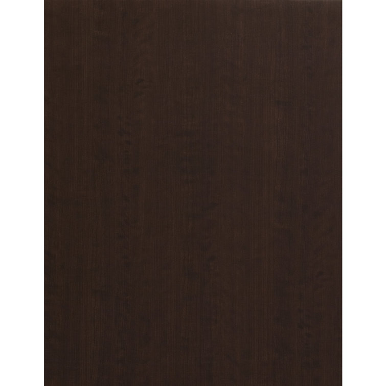 Mocha Cherry 3-Drawer Lockable Mobile File Cabinet