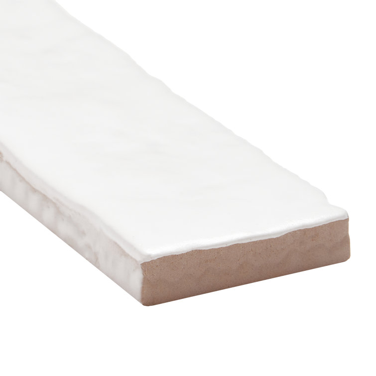 Glossy White Ceramic Subway Wall Tile for Bathroom and Kitchen