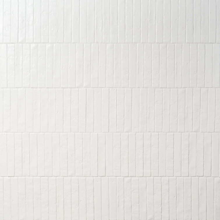Glossy White Ceramic Subway Wall Tile for Bathroom and Kitchen