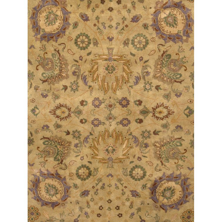 Melody Hand-Knotted Multicolor Wool Area Rug 6'2" x 8'11"