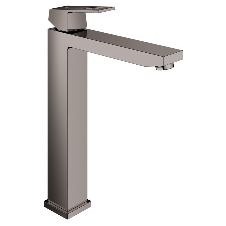 Hard Graphite Single-Handle Vessel Sink Bathroom Faucet