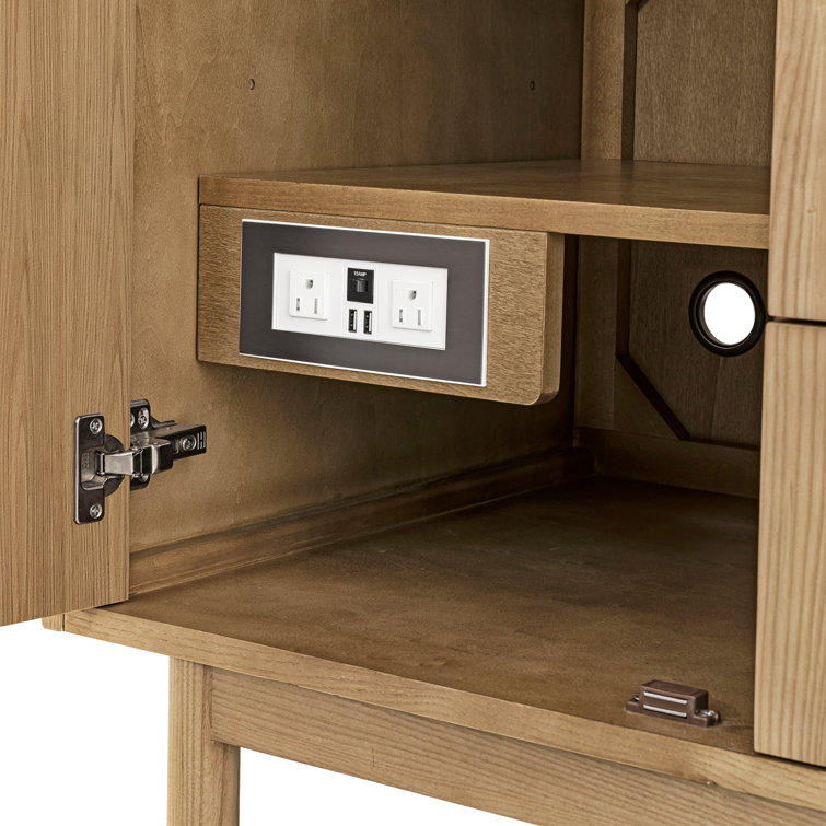 Laurent 36" Light Oak Single Vanity with Quartz Top