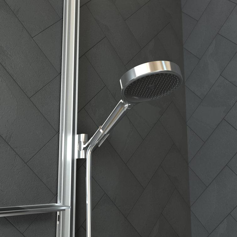 Raindance E Unica 36" Modern Chrome Wall-Mounted Slide Bar