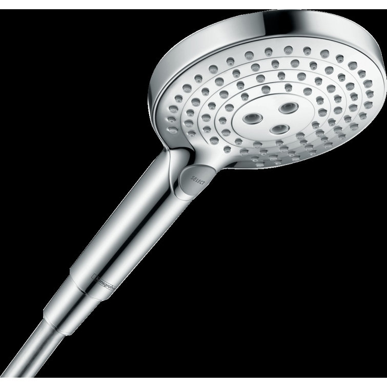 Polished Nickel Modern Handheld Shower Head with Multi-Jet