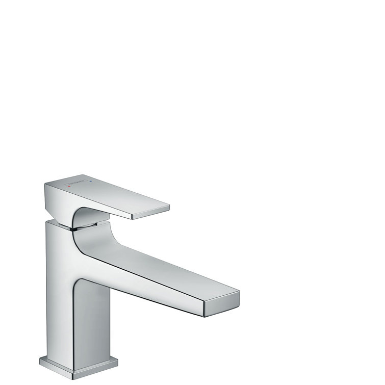 Metropol Brushed Nickel Single Hole Modern Bathroom Faucet