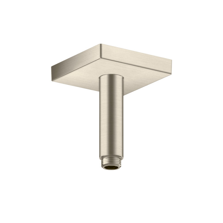 Brushed Nickel 4-Inch Ceiling Shower Arm