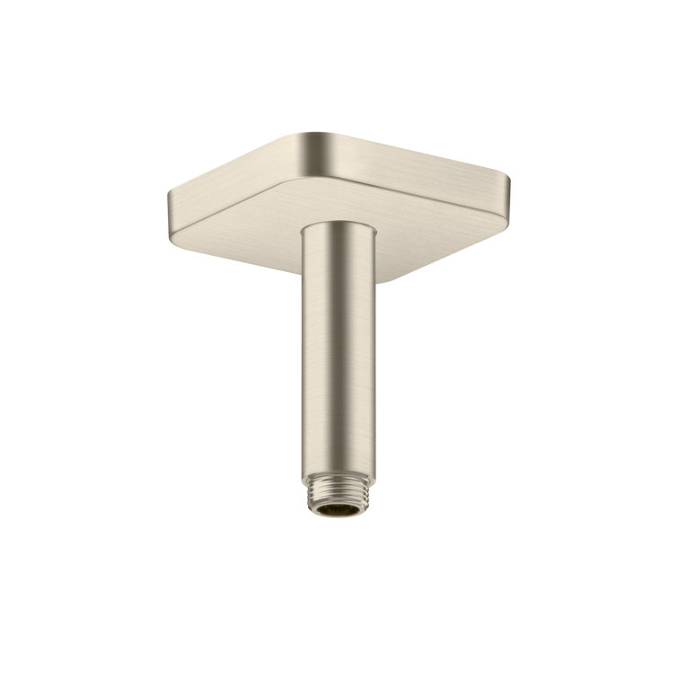 4-Inch Brushed Nickel Ceiling Shower Arm