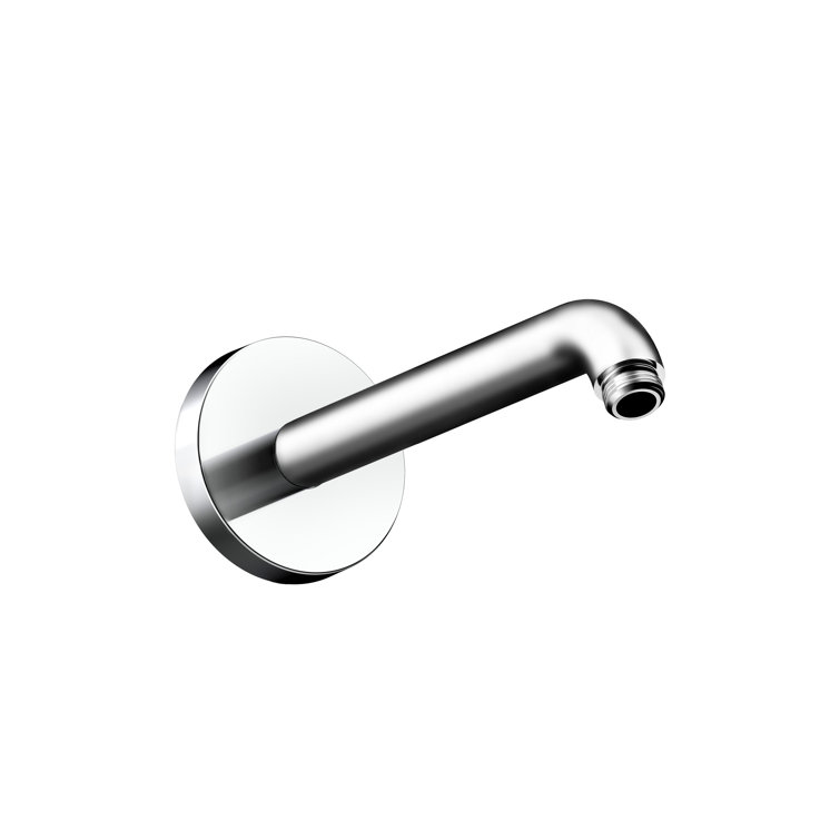 9-Inch Chrome Modern Wall Shower Arm