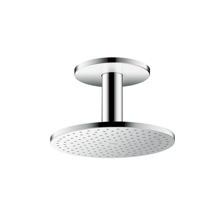Chrome Ceiling Mounted Rain Shower Head with Pulse Jet