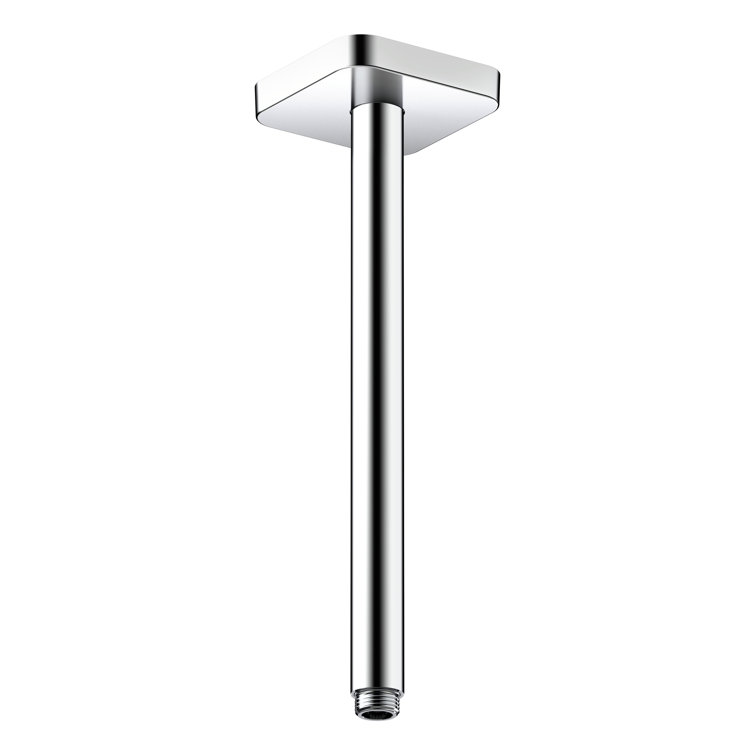 12-Inch Chrome Modern Ceiling Shower Arm
