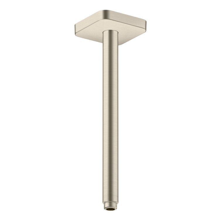 12-Inch Brushed Nickel Ceiling Shower Arm