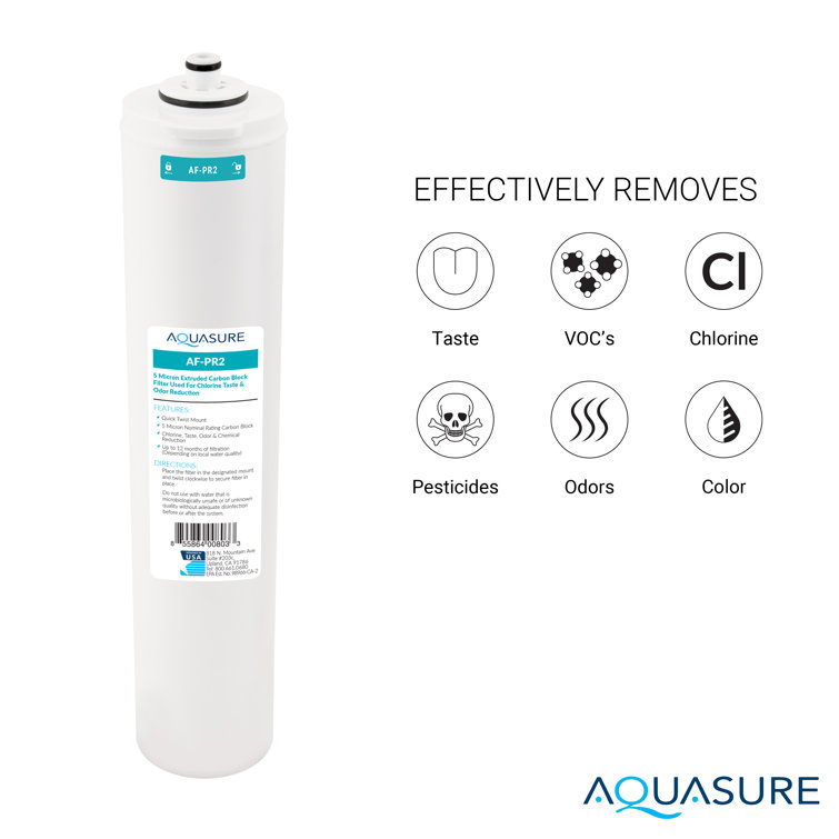 Aquasure Premier Series 4-Stage Alkaline Reverse Osmosis Filter Set