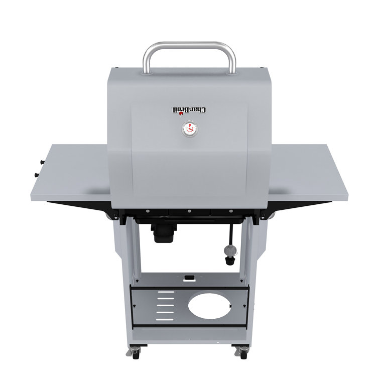 Clay Stainless Steel 3-Burner Propane Gas Grill with Cabinet