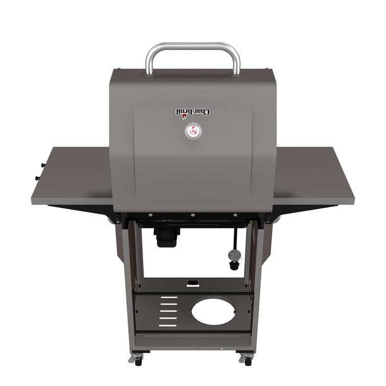 Char-Broil Stone 3-Burner Propane Gas Grill with Cabinet