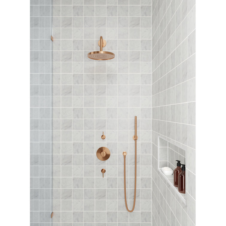Monet Honed White Carrara Marble 4'' x 4'' Tile