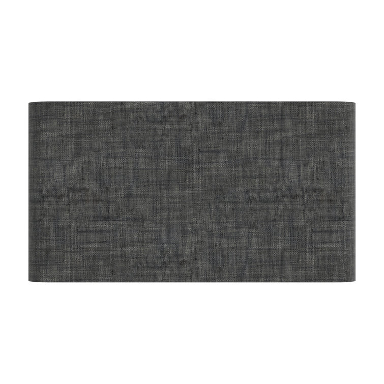 Gray Rectangular Wood Outdoor Coffee Table with Waterfall Edge