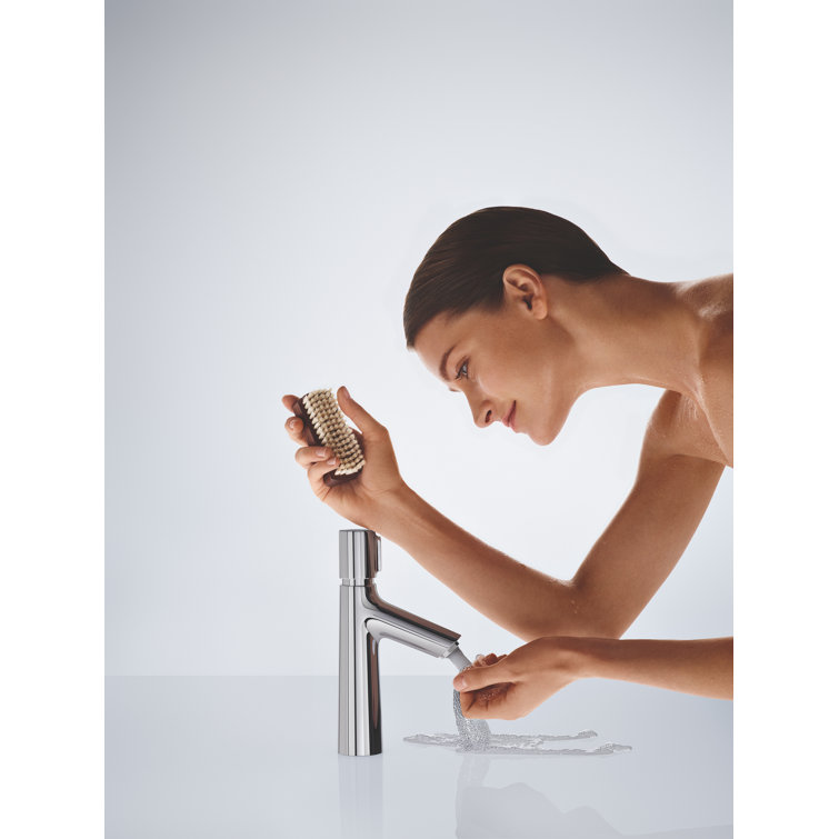 Talis S Chrome Single Hole Bathroom Faucet with Drain