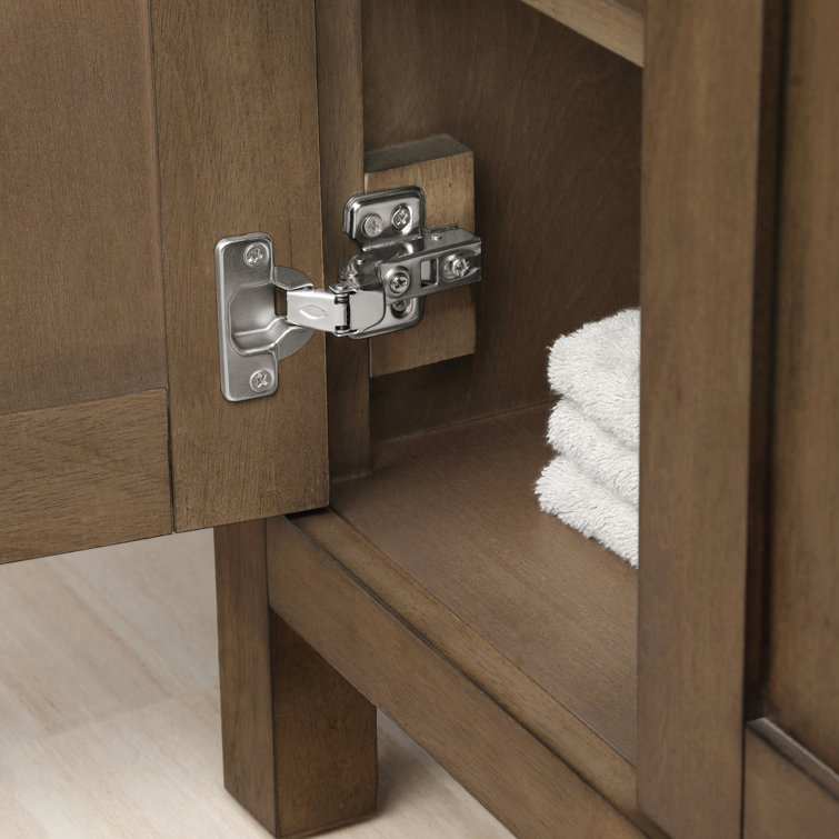 Almond Latte 72" Double Sink Freestanding Bathroom Vanity