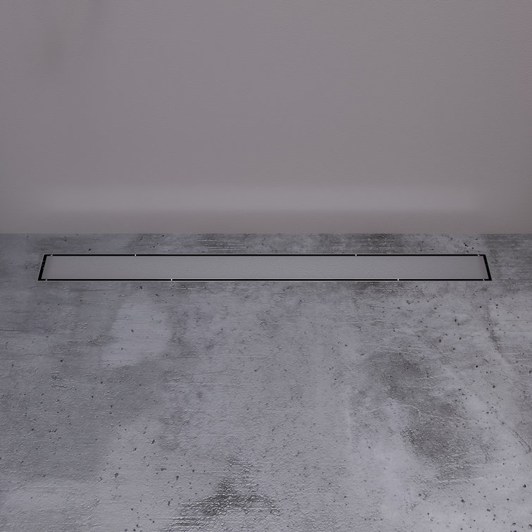 32" Polished Stainless Steel Linear Shower Drain