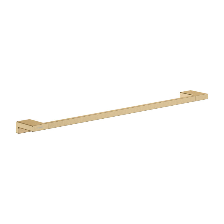 Brushed Bronze 25" Wall Mounted Towel Rail
