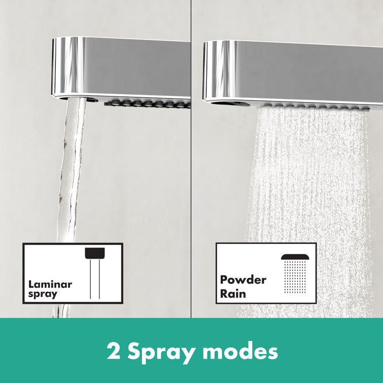 Chrome Modern Single-Hole Pull-Out Spray Bathroom Faucet