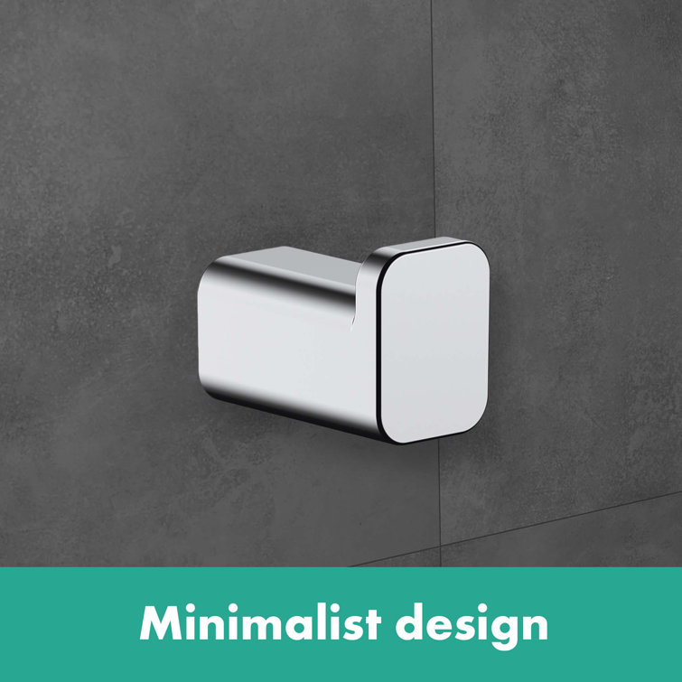 Hansgrohe AddStoris Chrome Metal Single Towel Hook