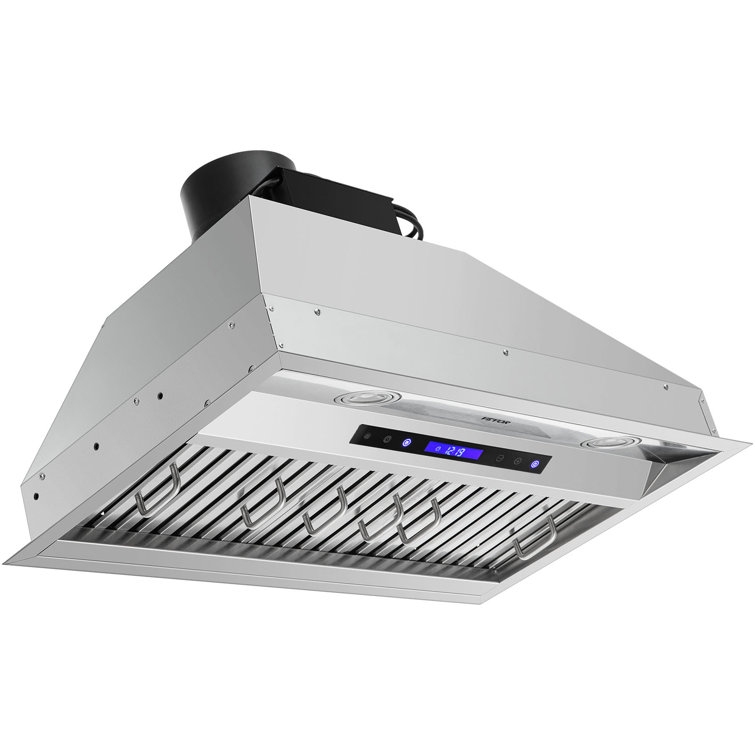 VEVOR 30-Inch Stainless Steel 4-Speed Ducted Range Hood