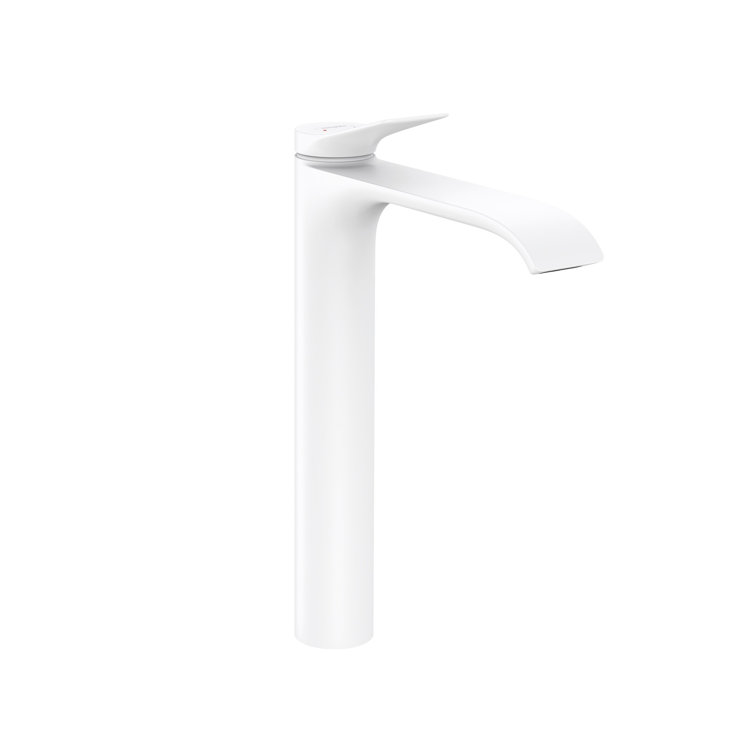 Modern Matte White Wall Mounted Tub Spout