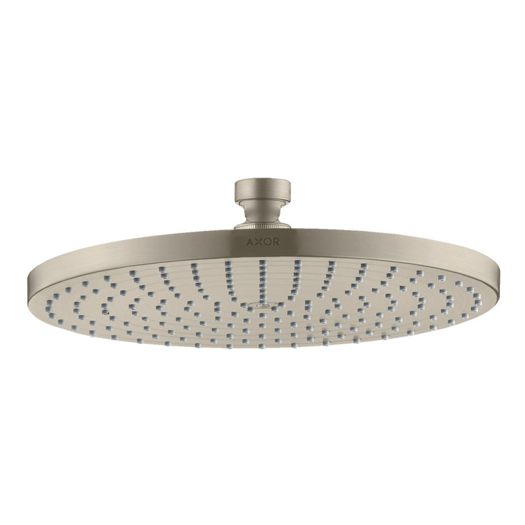 Axor 9.5" Brushed Nickel Rain Showerhead