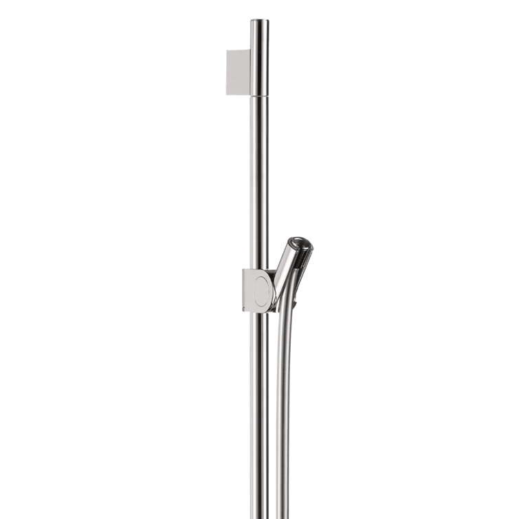 Uno 36" Chrome Modern Wall Slide Bar
