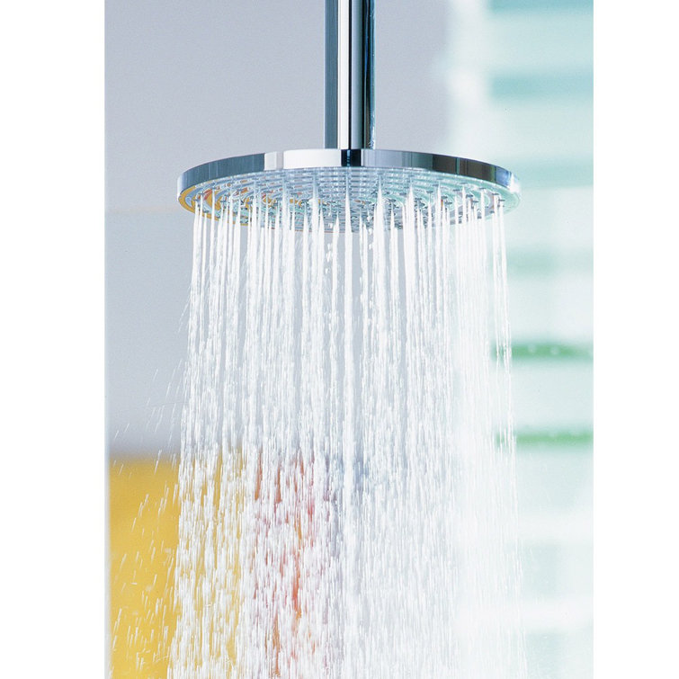 Chrome 9" Round Wall Mounted Rain Shower Head