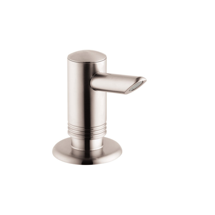Steel Optik Modern Kitchen Soap Dispenser