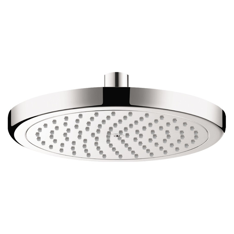 Chrome Ceiling Mounted Rain Jet Showerhead with Pulse